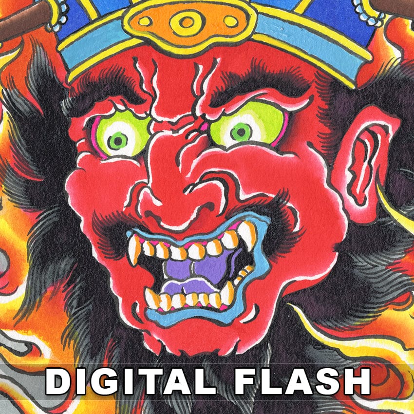 Jenn Liles digital download Randy Hall-Jenn Liles Digital Tattoo Flash #01-#03