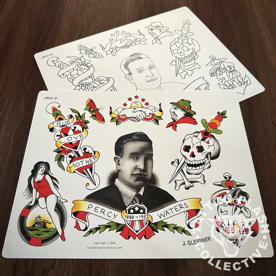 John Glessner Flash John Glessner Tattoo Flash #02