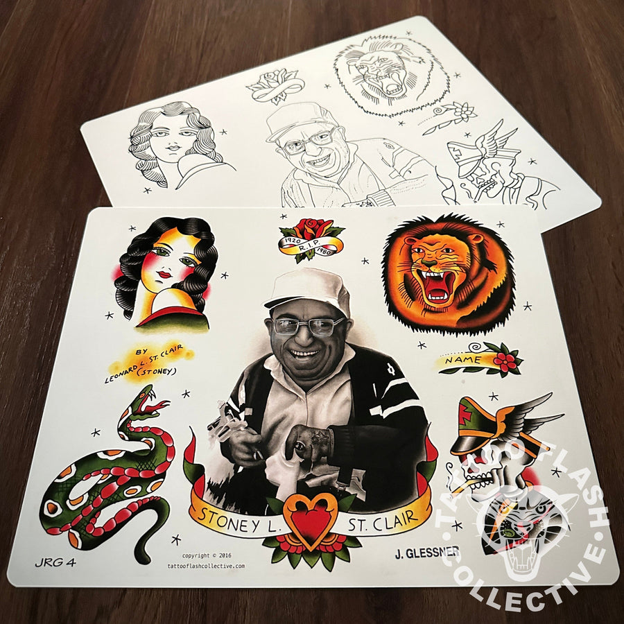 John Glessner Flash John Glessner Tattoo Flash #04