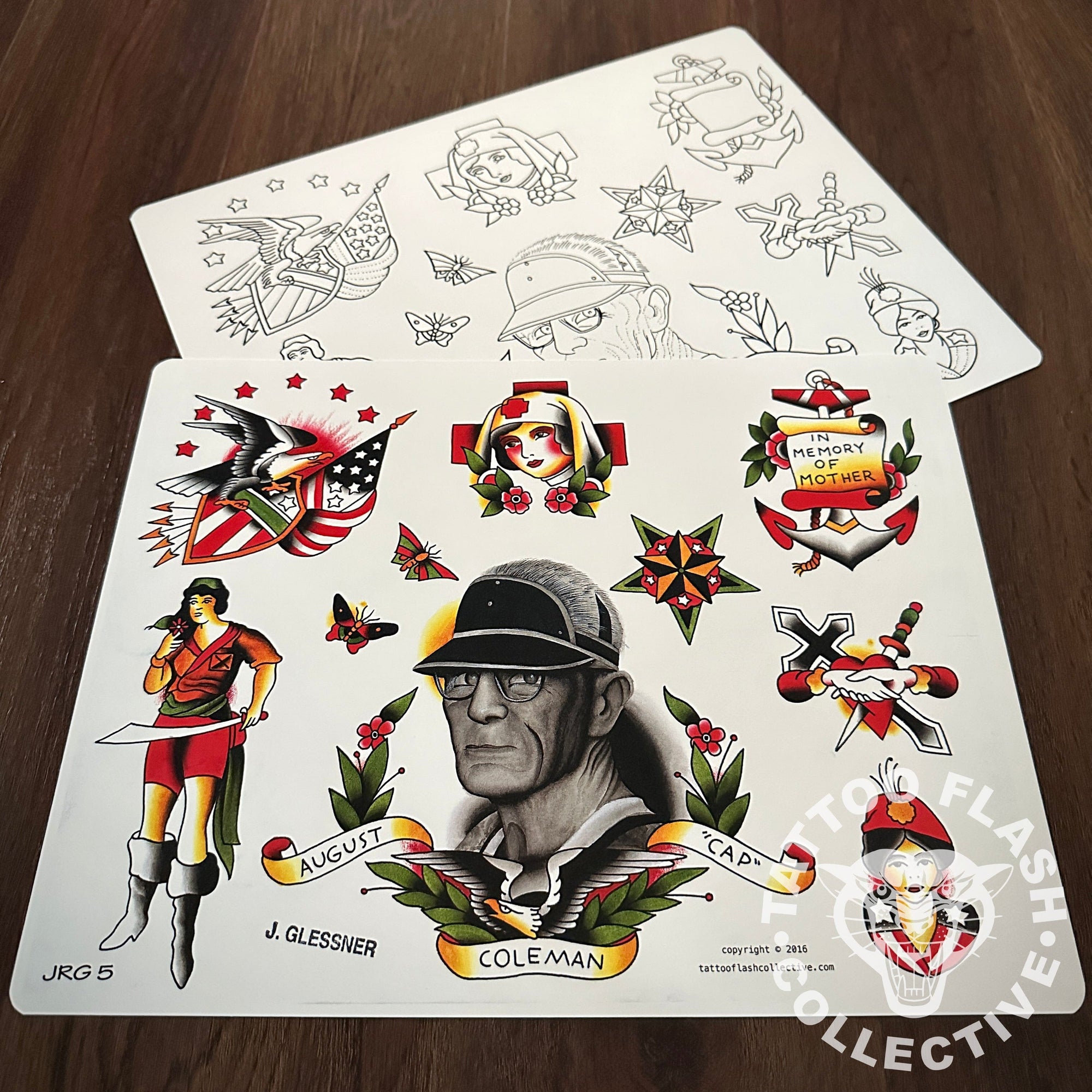 John Glessner Flash John Glessner Tattoo Flash #05