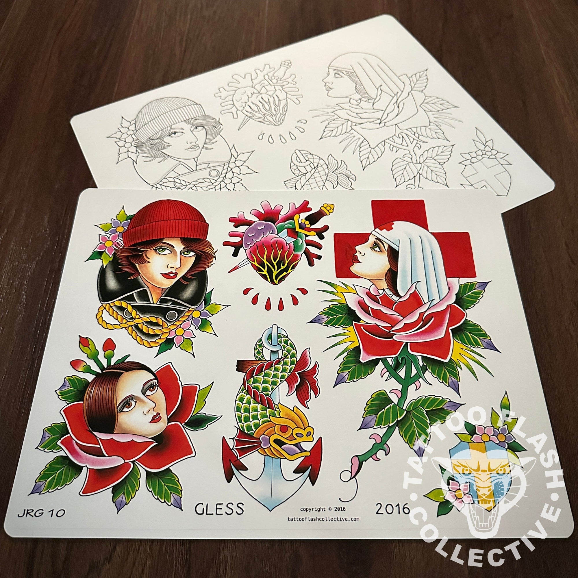 John Glessner Flash John Glessner Tattoo Flash #10