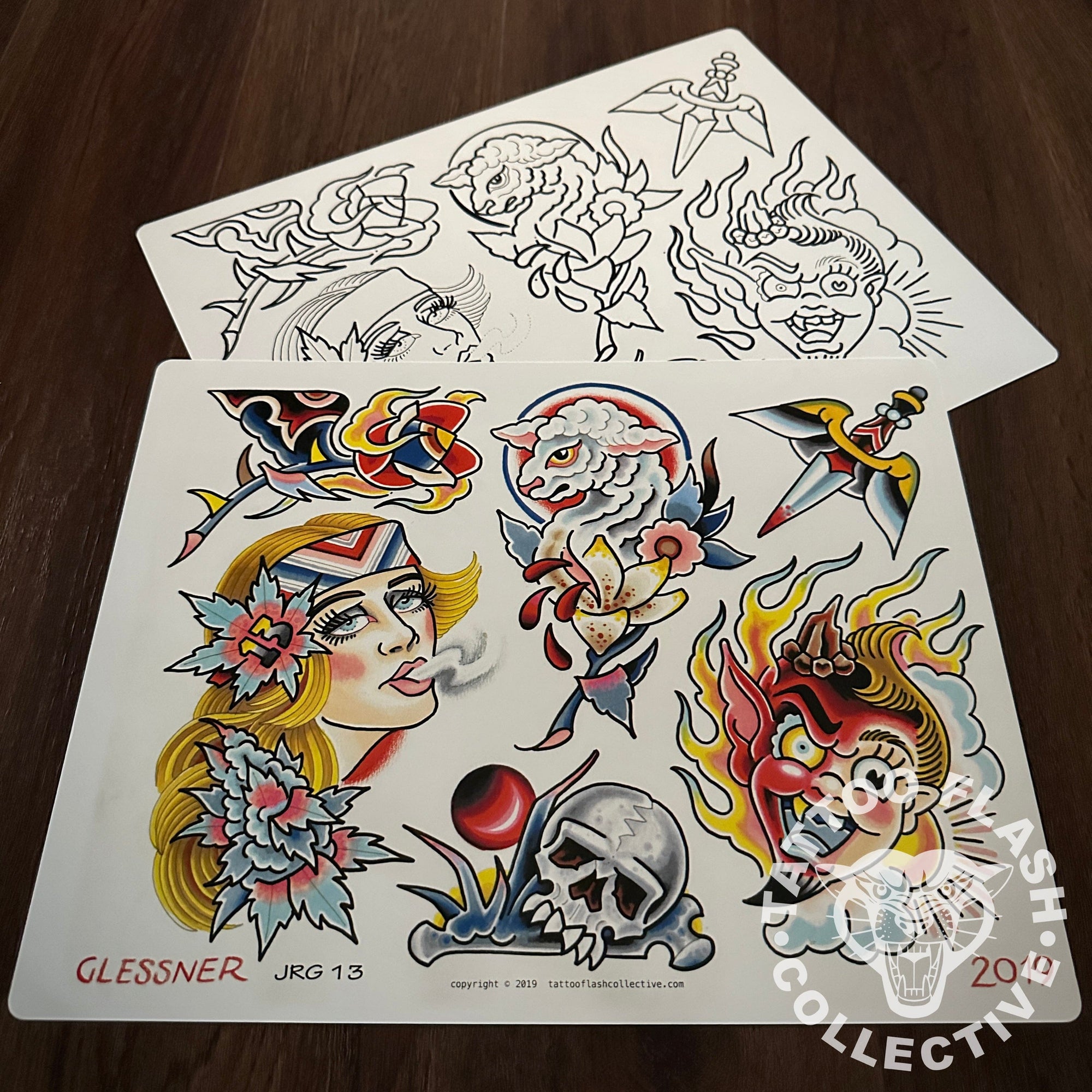 John Glessner Flash John Glessner Tattoo Flash #13