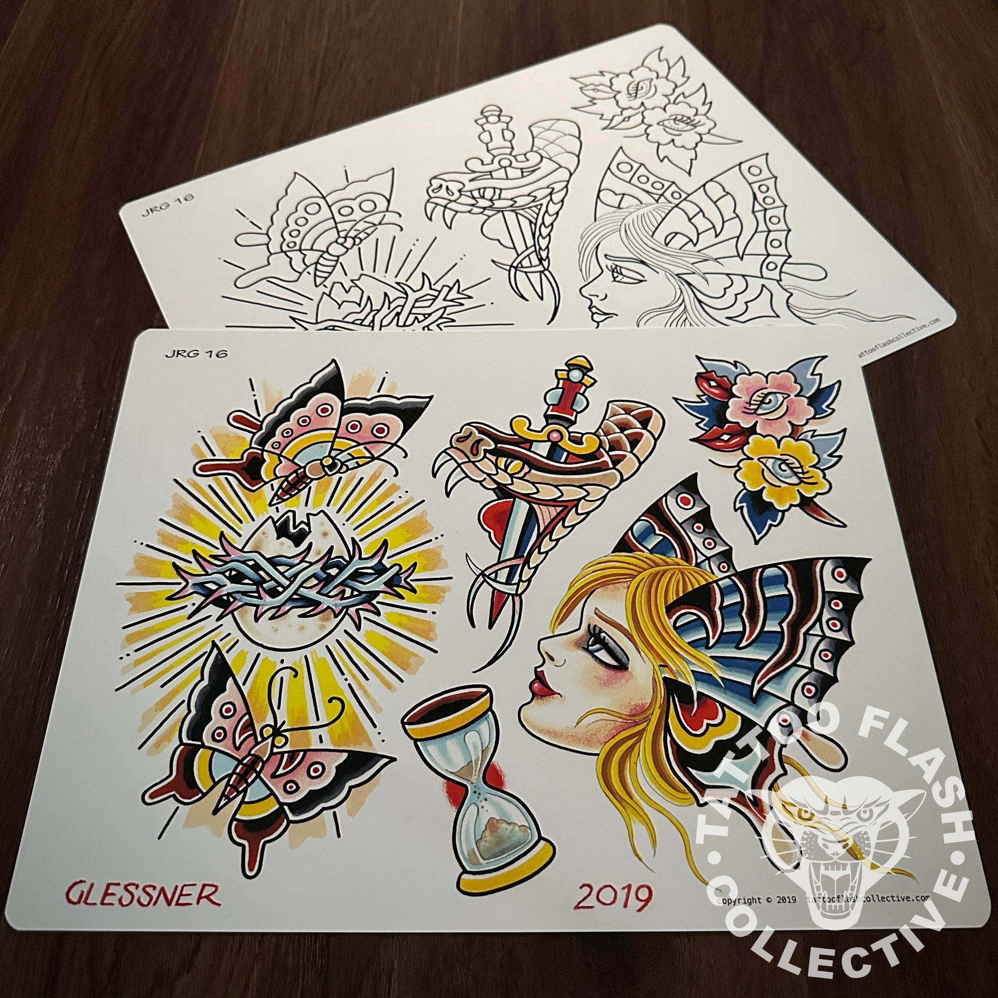 John Glessner Flash John Glessner Tattoo Flash #16