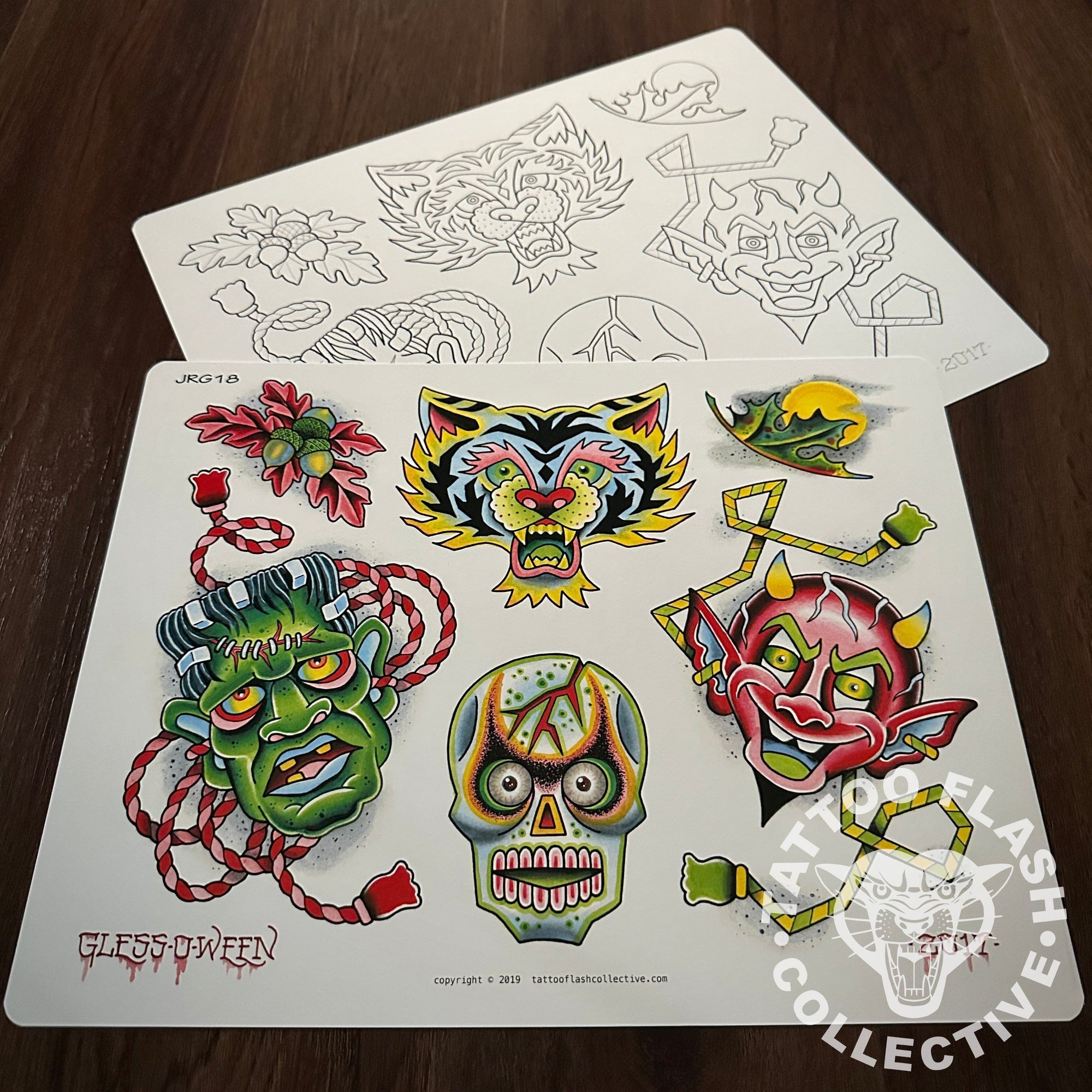 John Glessner Flash John Glessner Tattoo Flash #18