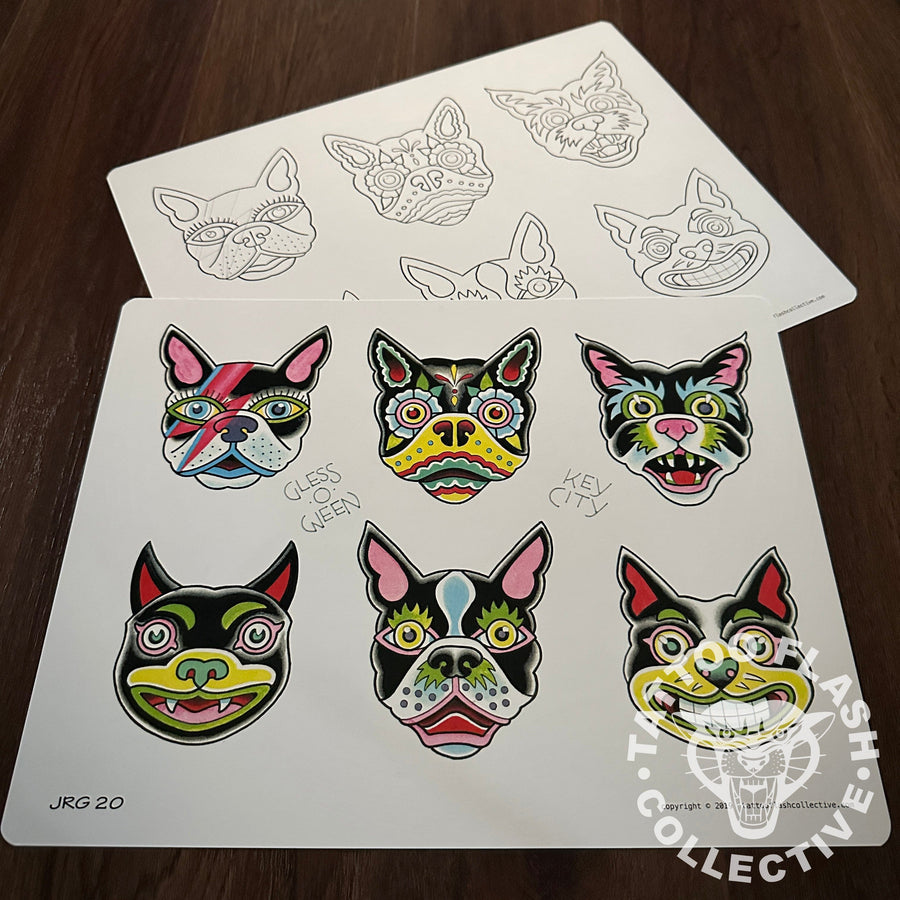 John Glessner Flash John Glessner Tattoo Flash #20