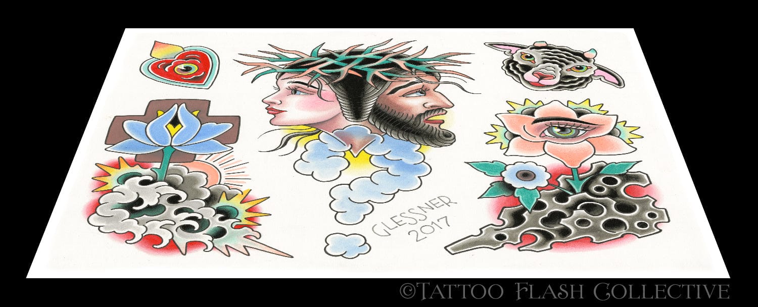 John Glessner Flash John Glessner Tattoo Flash #24