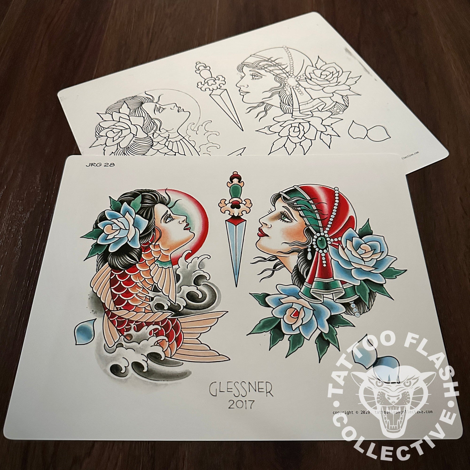 John Glessner Flash John Glessner Tattoo Flash #28