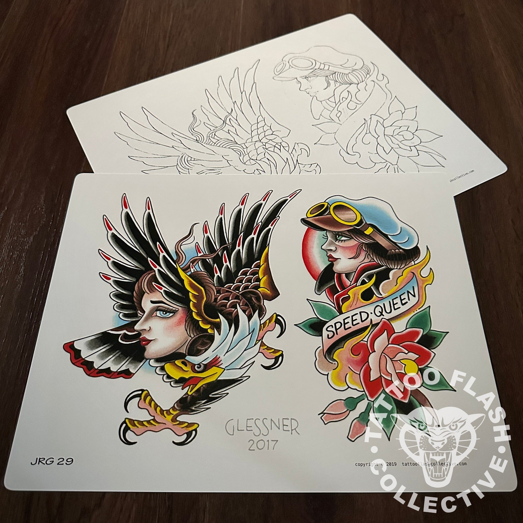 John Glessner Flash John Glessner Tattoo Flash #29