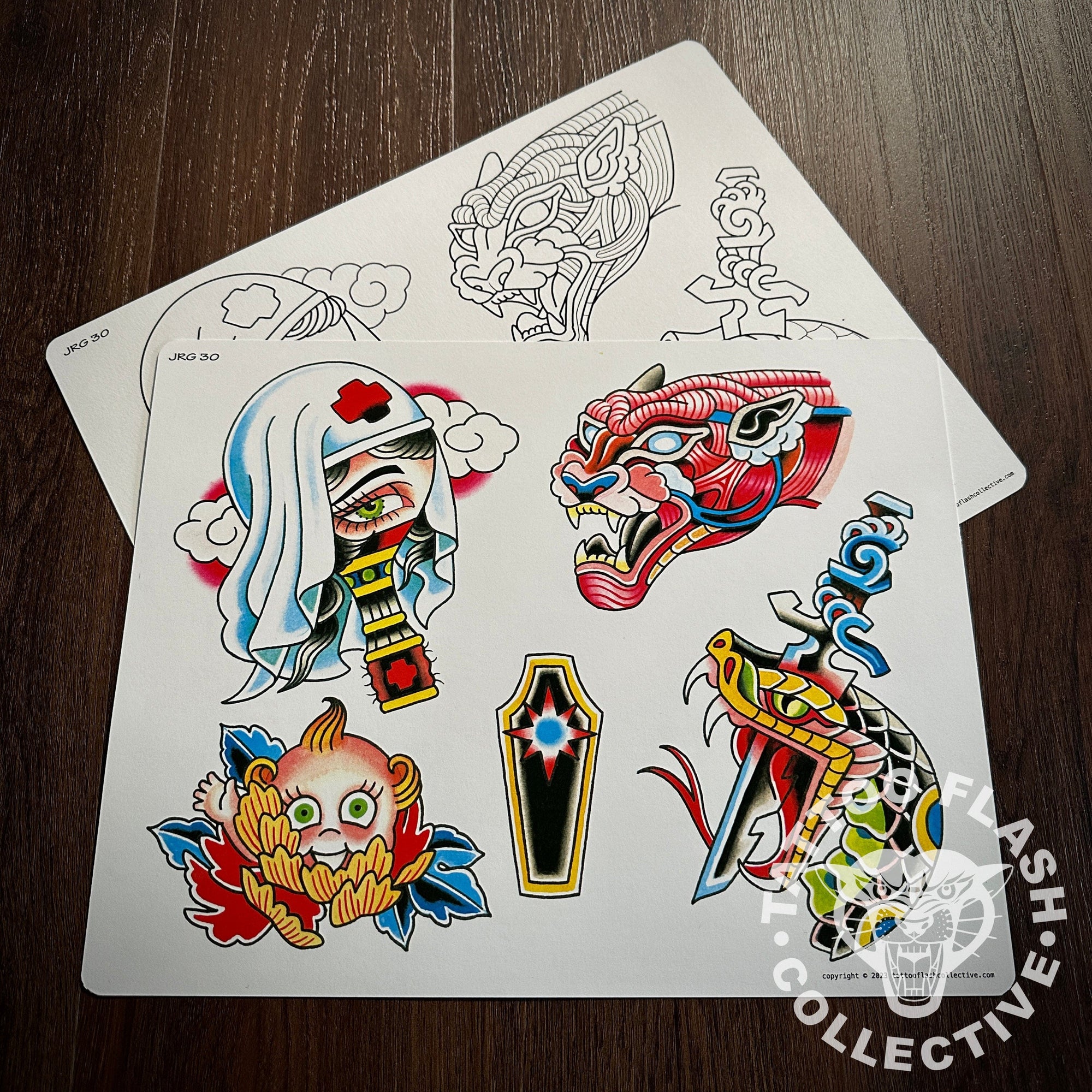 John Glessner Flash John Glessner Tattoo Flash #30