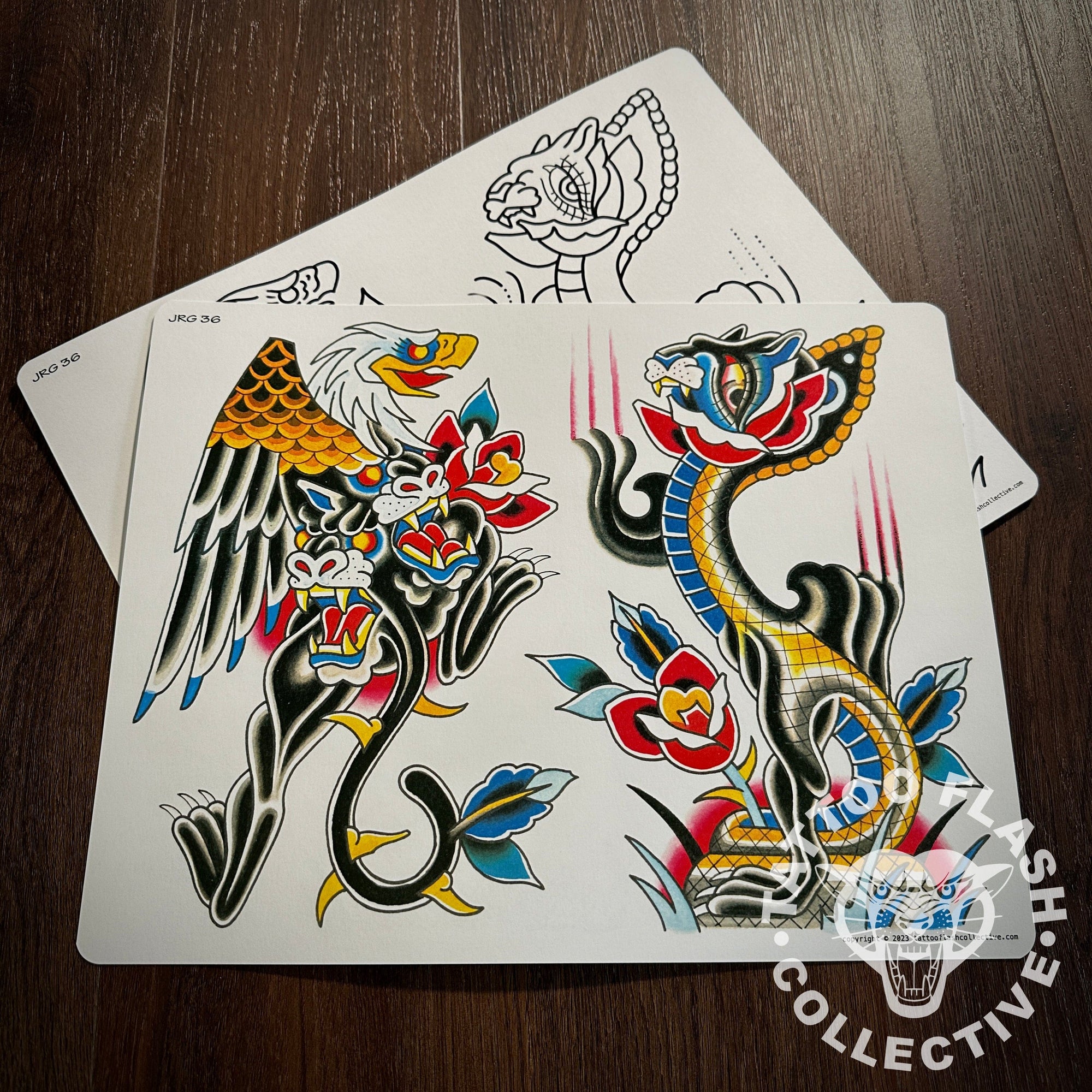 John Glessner Flash John Glessner Tattoo Flash #36