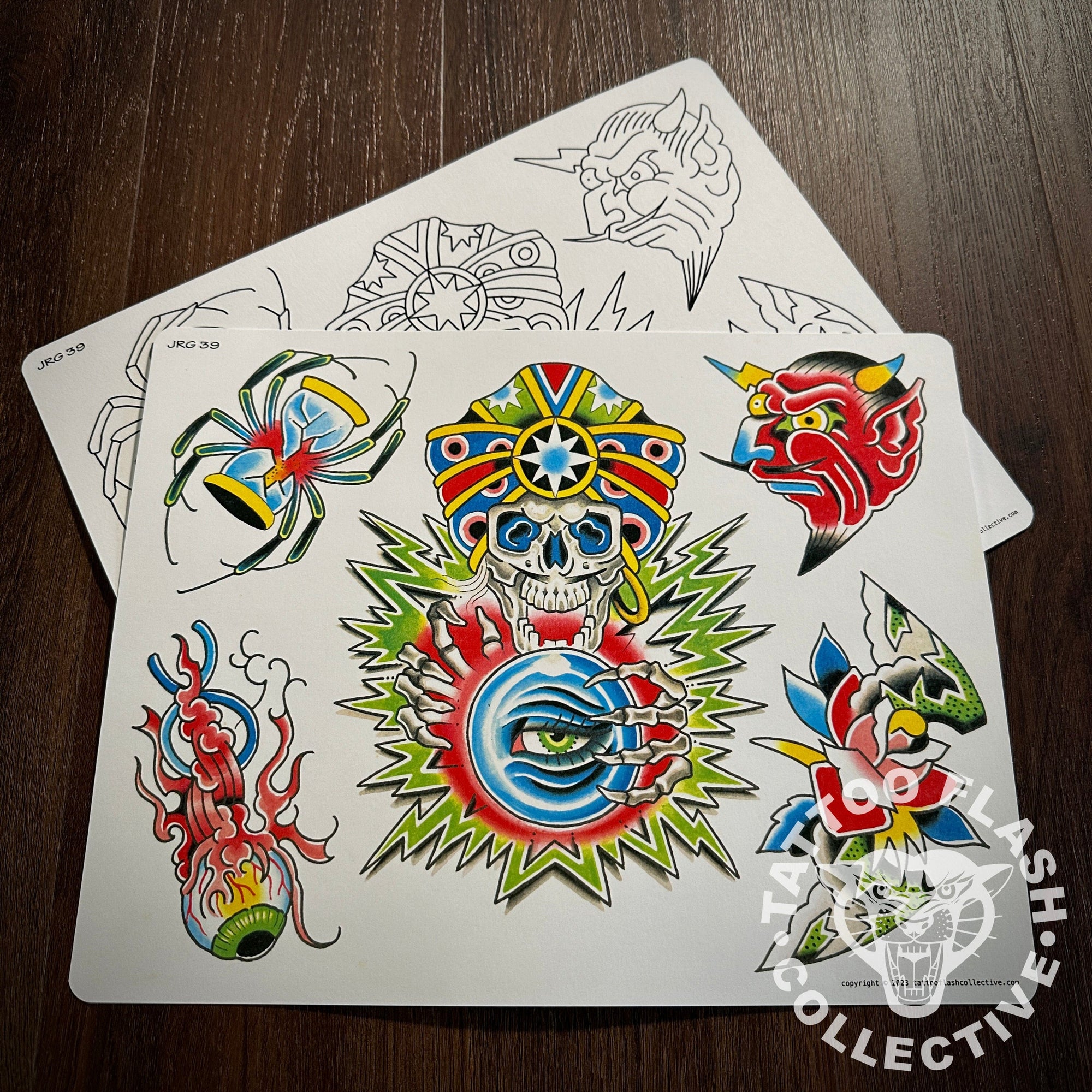 John Glessner Flash John Glessner Tattoo Flash #39