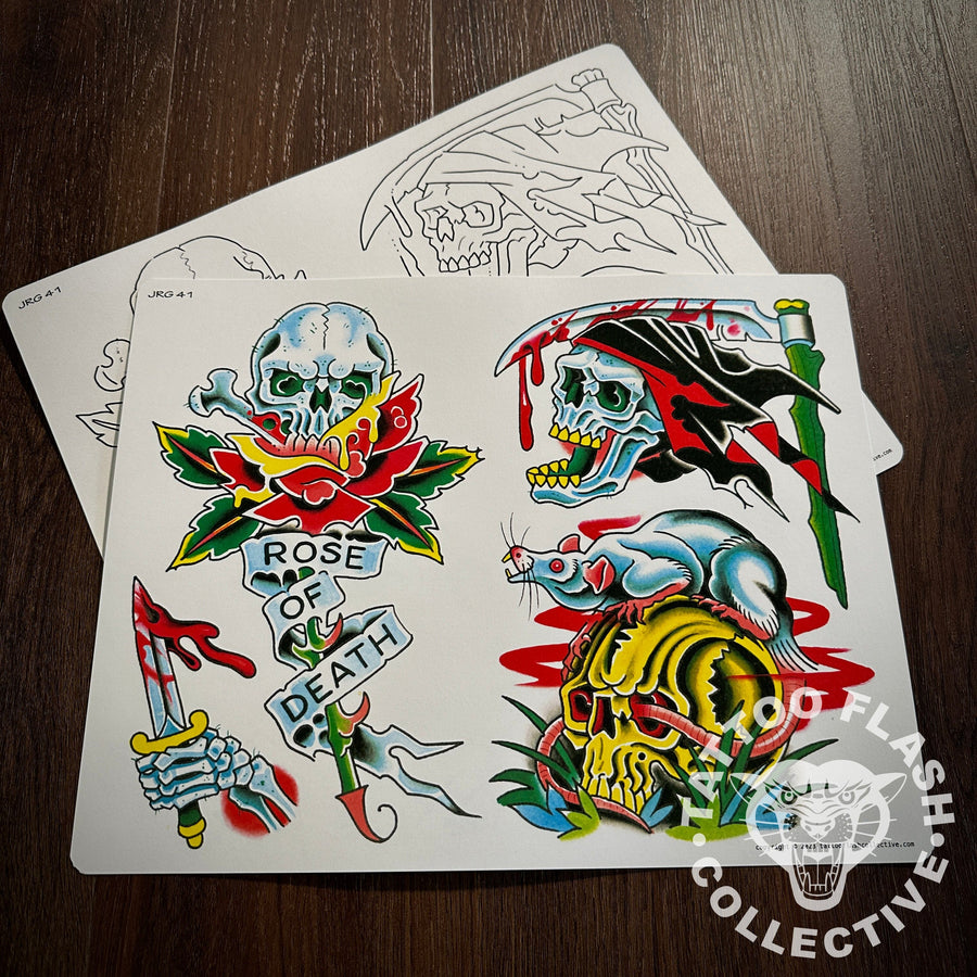 John Glessner Flash John Glessner Tattoo Flash #41