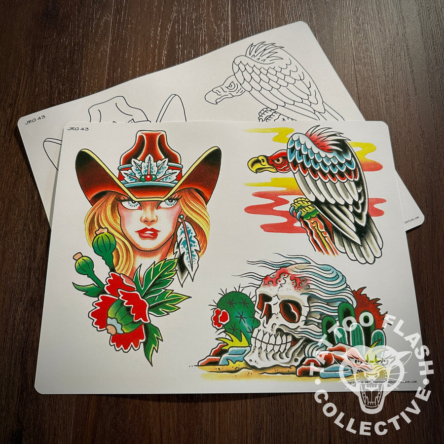 John Glessner Flash John Glessner Tattoo Flash #43