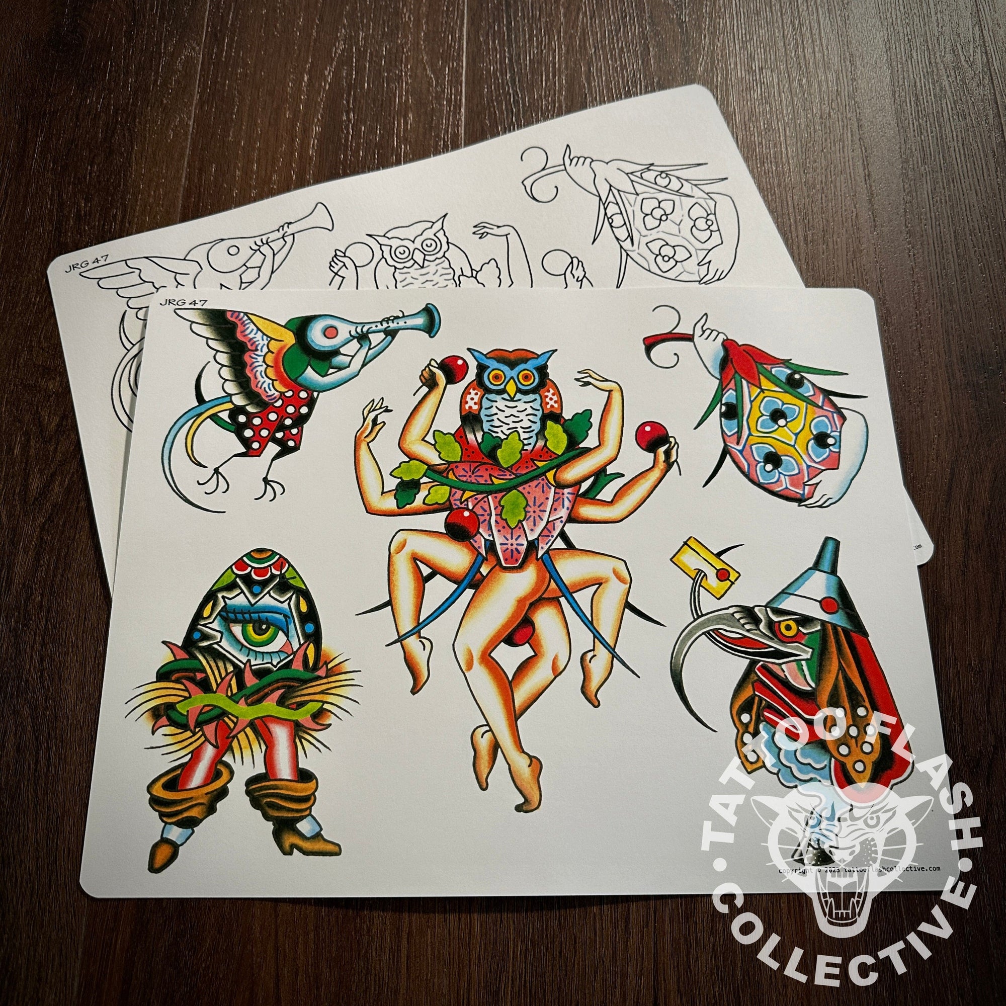 John Glessner Flash John Glessner Tattoo Flash #47