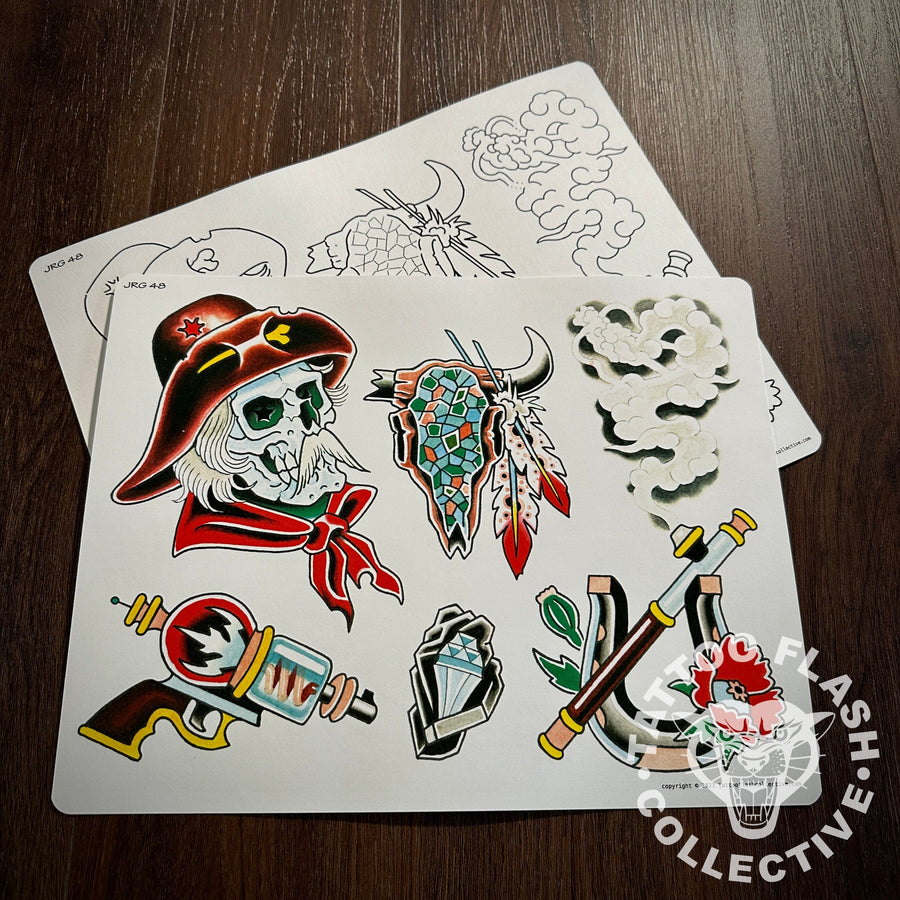 John Glessner Flash John Glessner Tattoo Flash #48