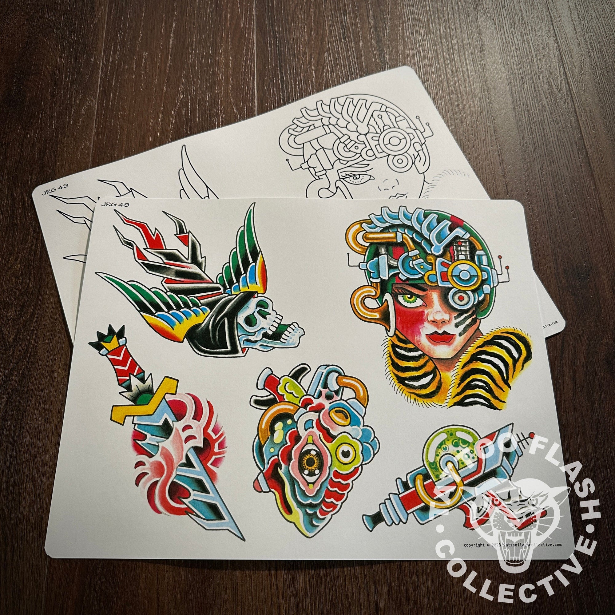 John Glessner Flash John Glessner Tattoo Flash #49