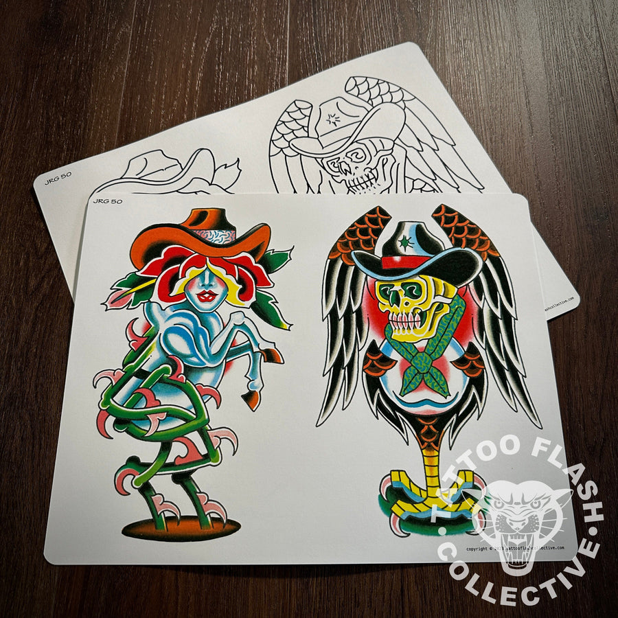 John Glessner Flash John Glessner Tattoo Flash #50