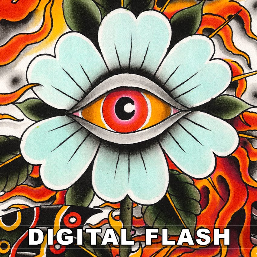 Jon Sanford digital download Jon Sanford Digital Tattoo Flash #01-#05