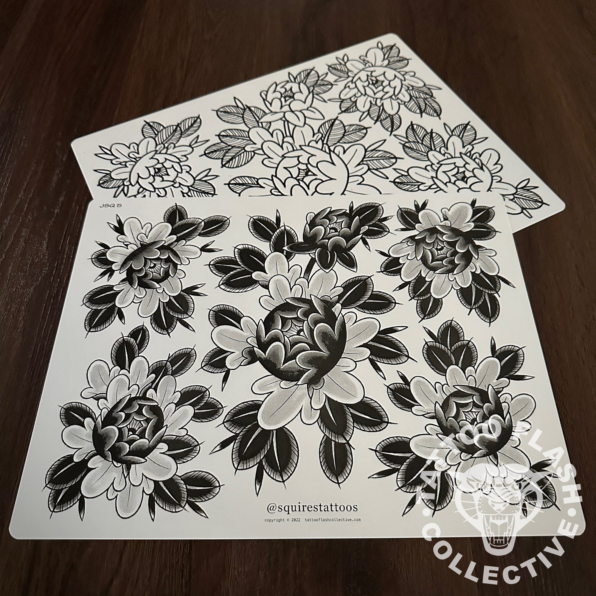 Jon Squires Flash Jon Squires Tattoo Flash #05