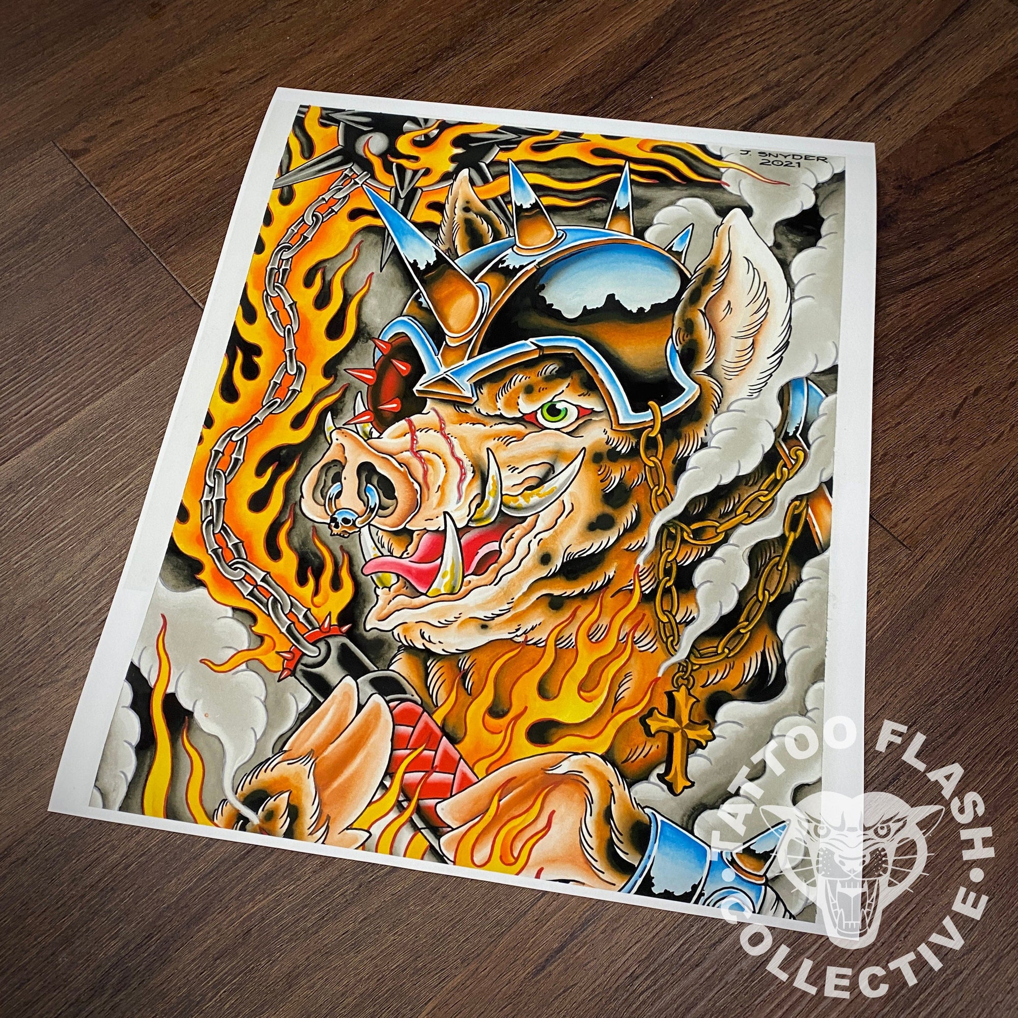 Josh Snyder prints Josh Snyder Print #05- 12"x16" and 18"x24"