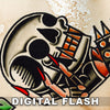 Kate Collins digital download Kate Collins Digital Tattoo Flash #01-#04
