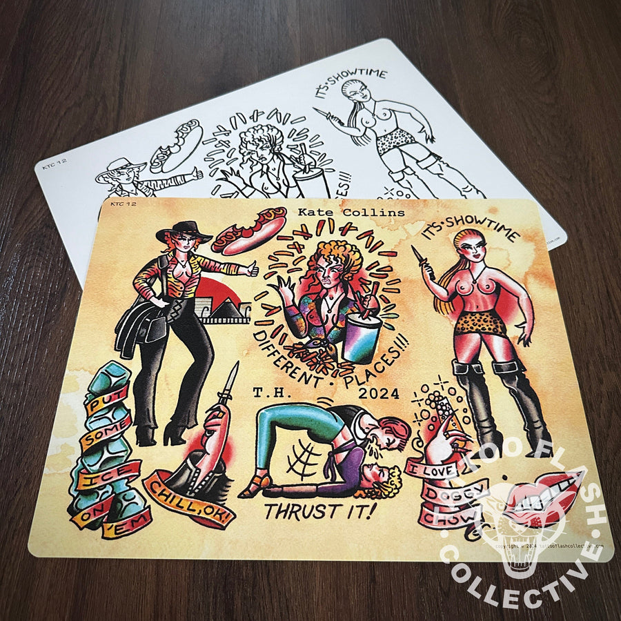 Kate Collins Flash Kate Collins #12