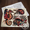 Laurent Trelaun Flash Laurent Trelaun Tattoo Flash #14