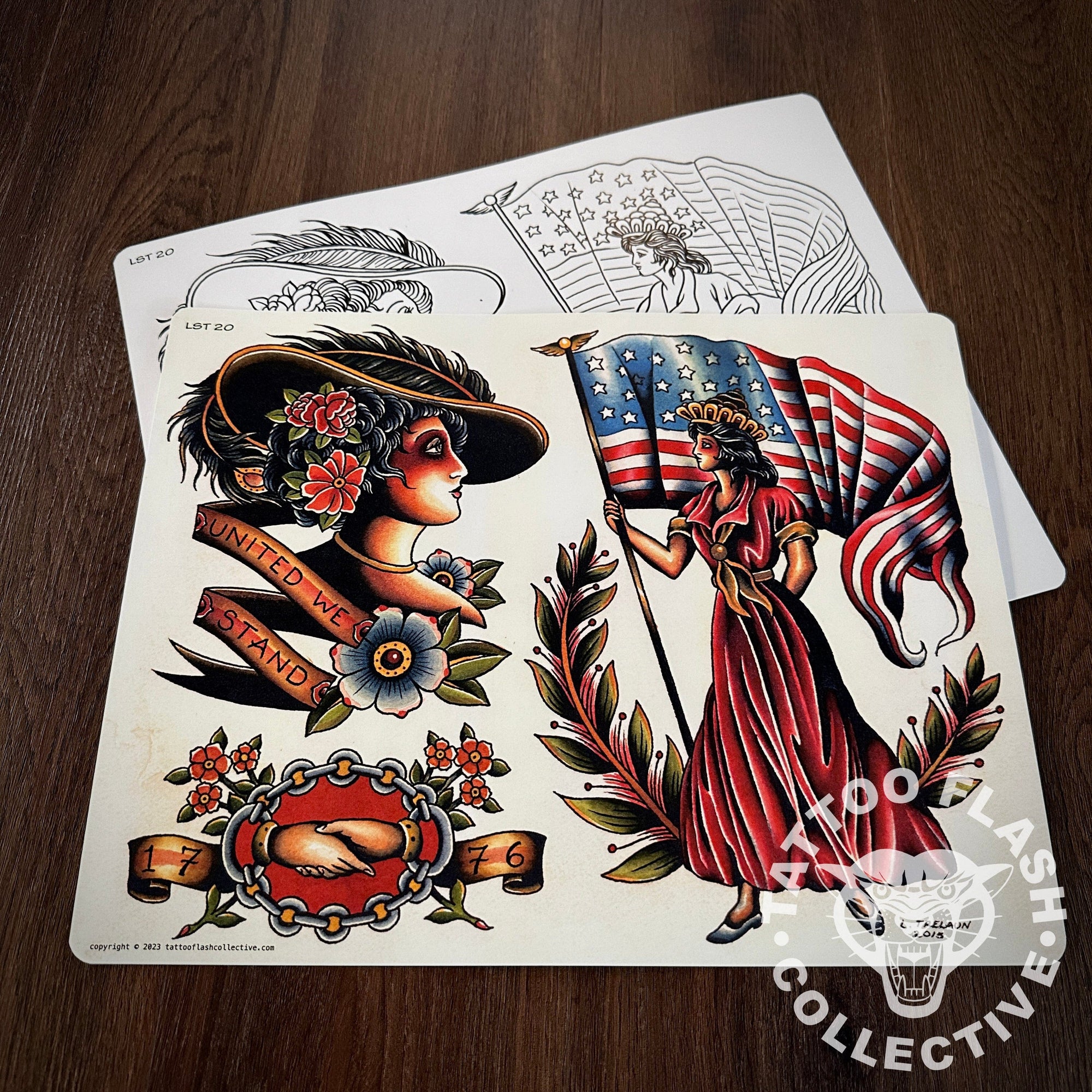 Laurent Trelaun Flash Laurent Trelaun Tattoo Flash #20