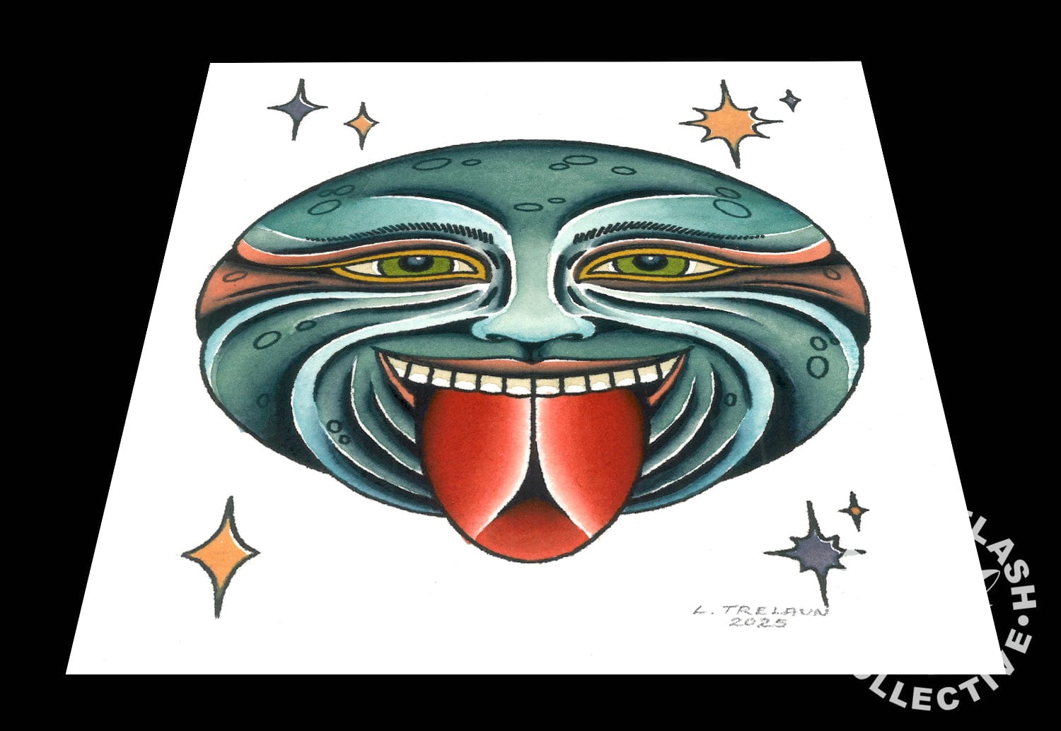 Laurent Trelaun prints Laurent Trelaun Print #06- 5"x7"