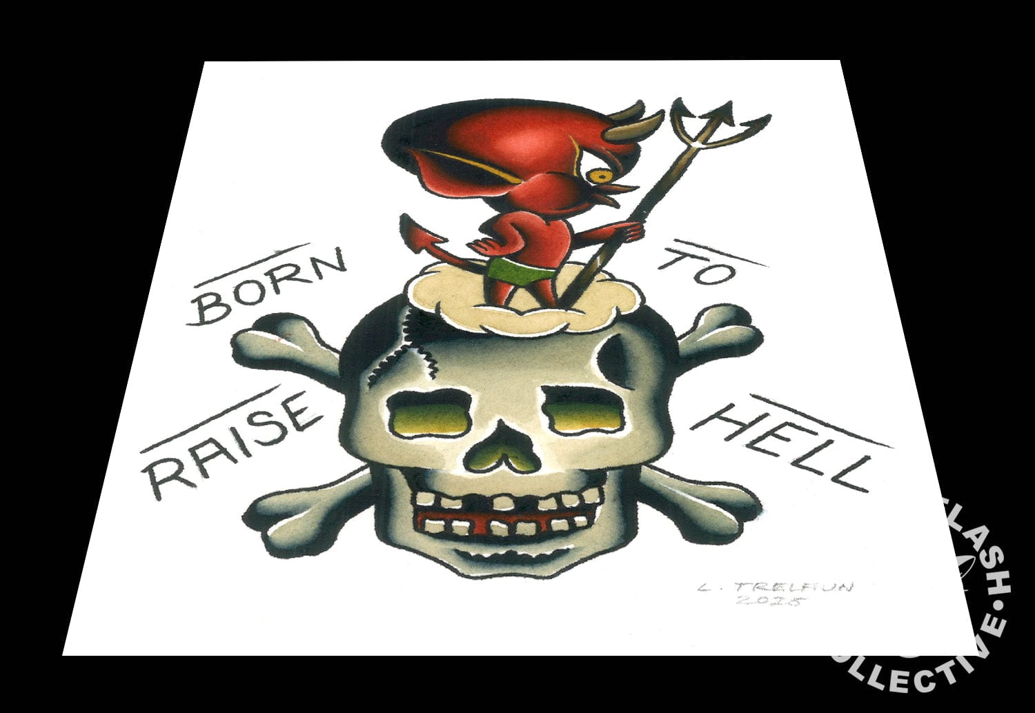 Laurent Trelaun prints Laurent Trelaun Print #16- 5"x7"