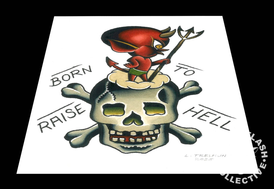 Laurent Trelaun prints Laurent Trelaun Print #16- 5"x7"