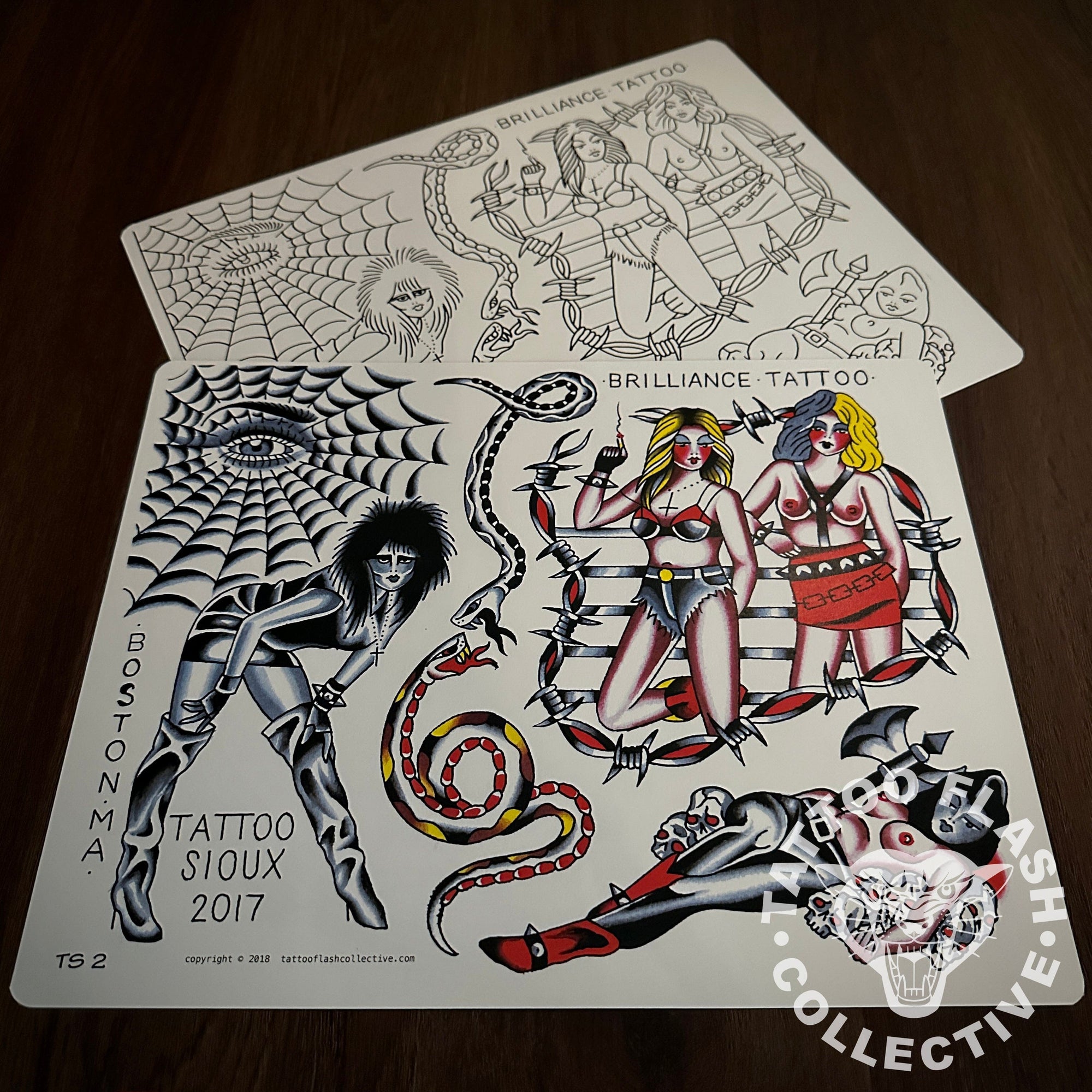 leina okumara Flash Leina Sioux Tattoo Flash #02
