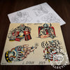 leina okumara Flash Leina Sioux Tattoo Flash #14