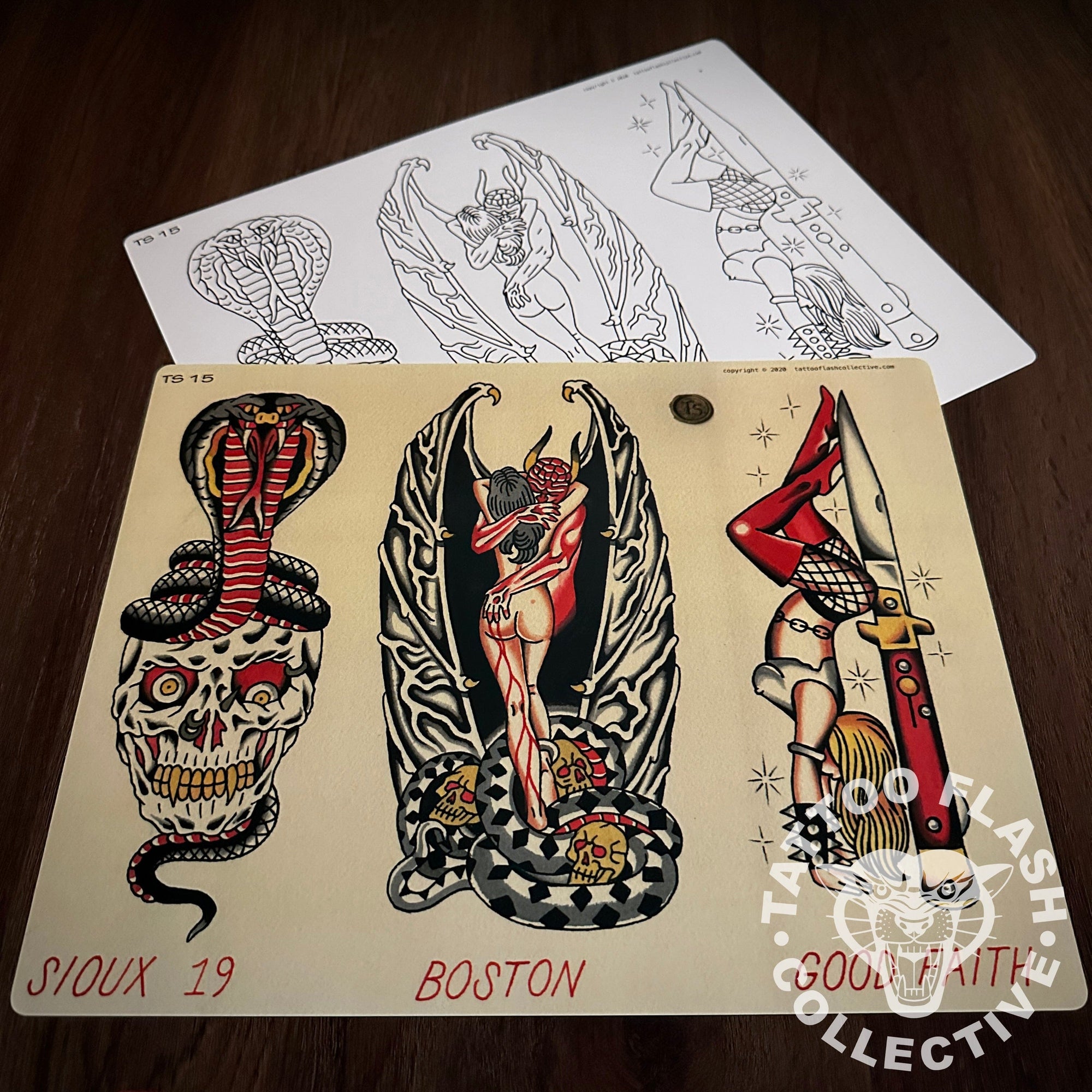 leina okumara Flash Leina Sioux Tattoo Flash #15