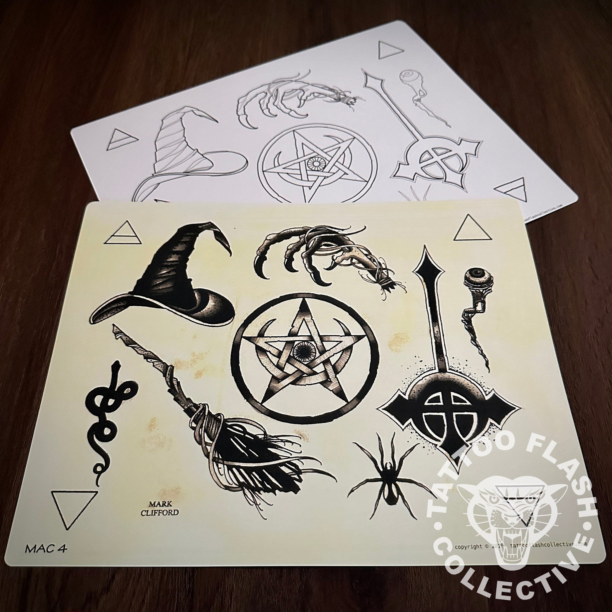 Mark Clifford Flash Mark Clifford Tattoo Flash #04