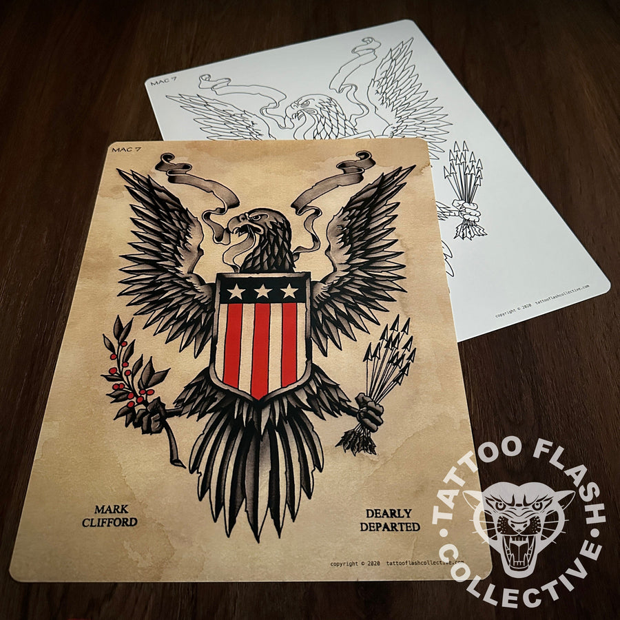 Mark Clifford Flash Mark Clifford Tattoo Flash #07