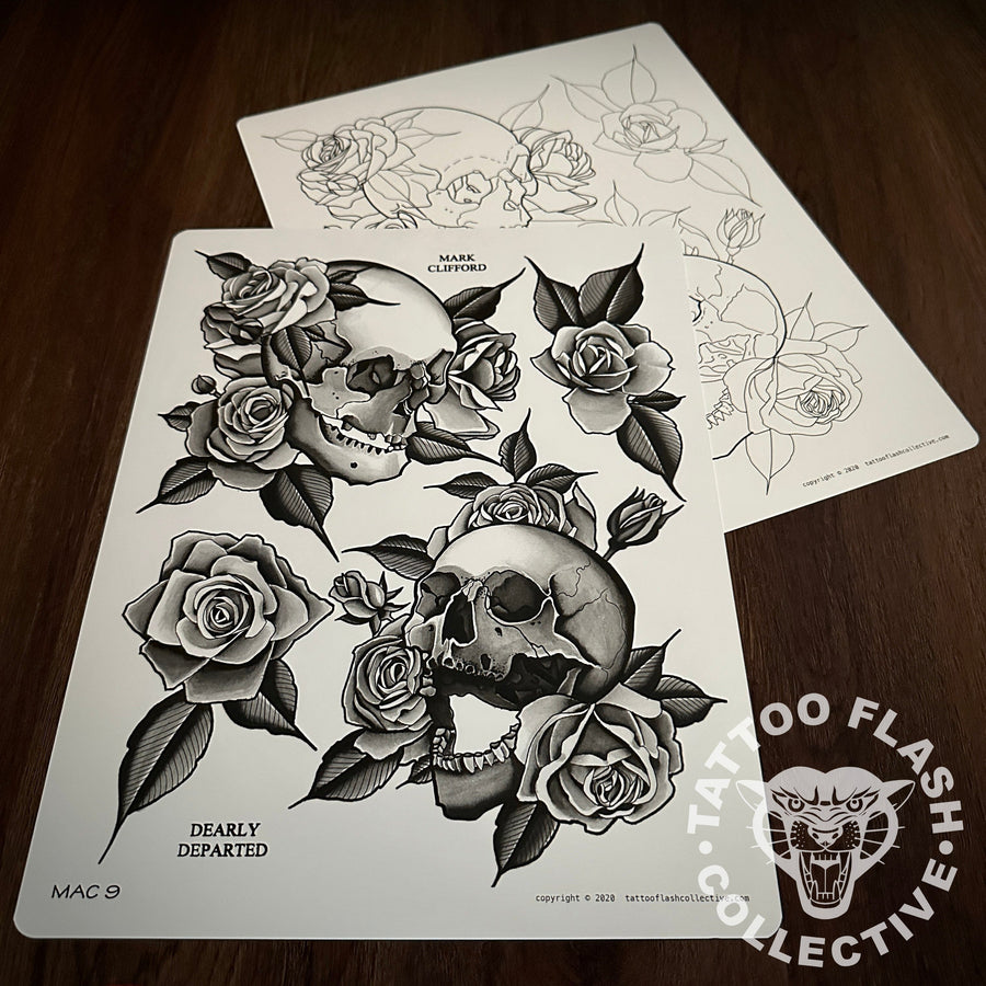 Mark Clifford Flash Mark Clifford Tattoo Flash #09