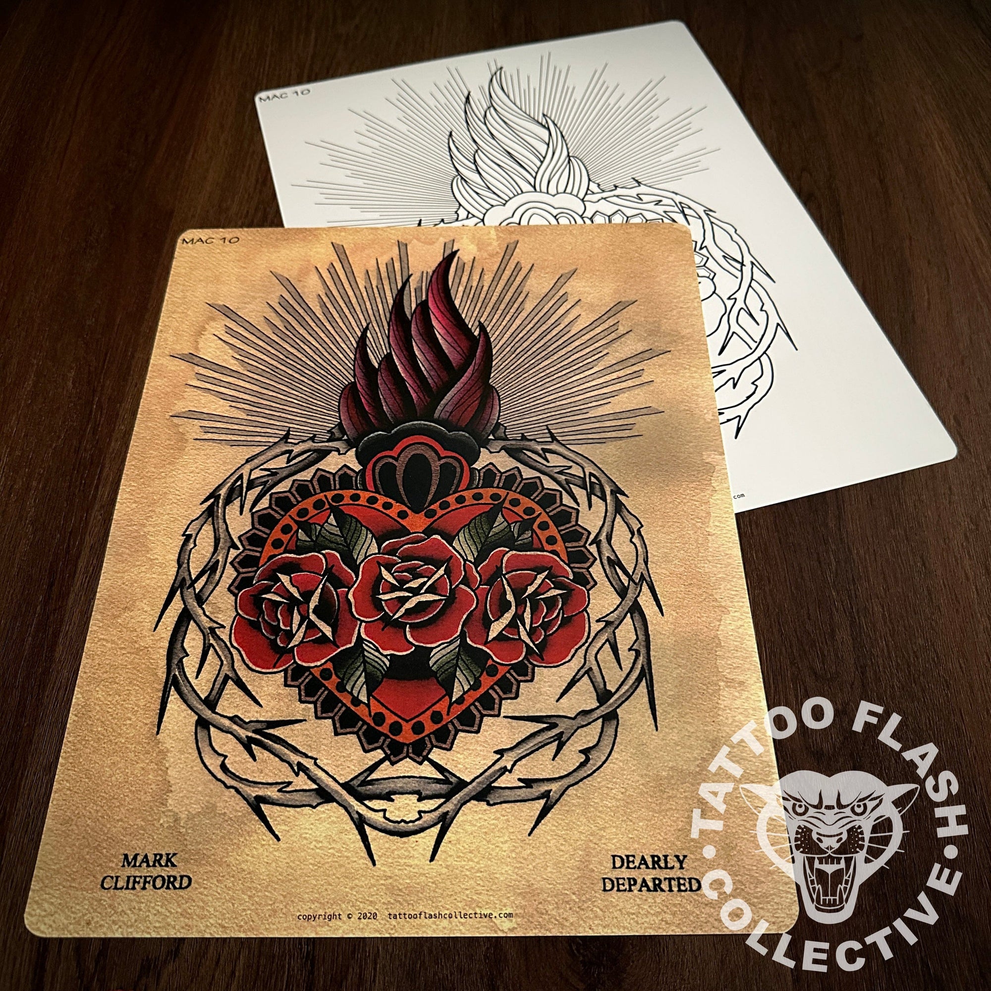 Mark Clifford Flash Mark Clifford Tattoo Flash #10