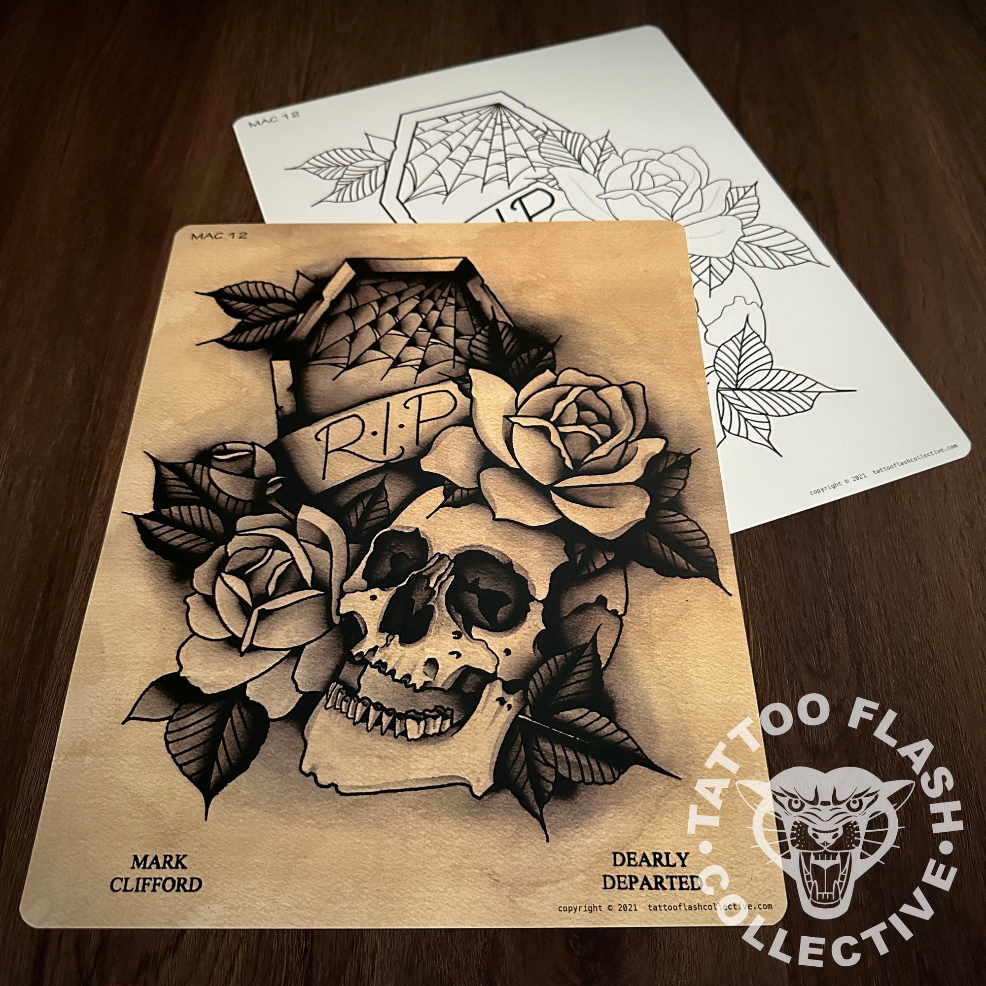 Mark Clifford Flash Mark Clifford Tattoo Flash #12