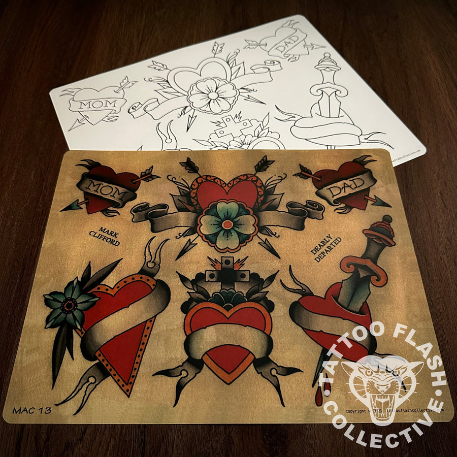 Mark Clifford Flash Mark Clifford Tattoo Flash #13