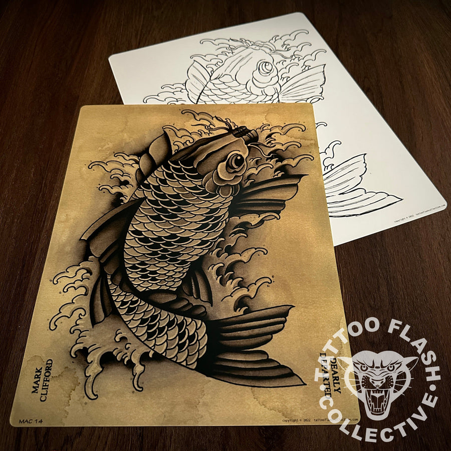 Mark Clifford Flash Mark Clifford Tattoo Flash #14