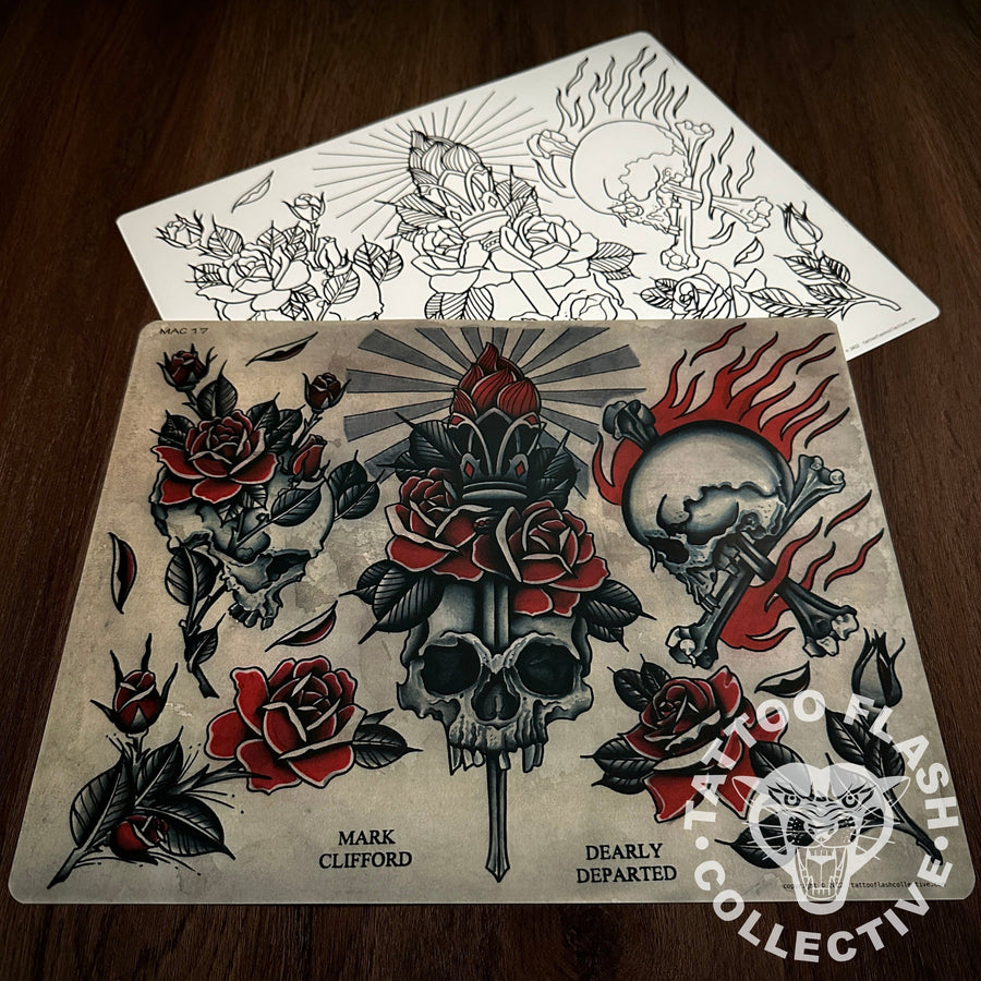 Mark Clifford Flash Mark Clifford Tattoo Flash #17