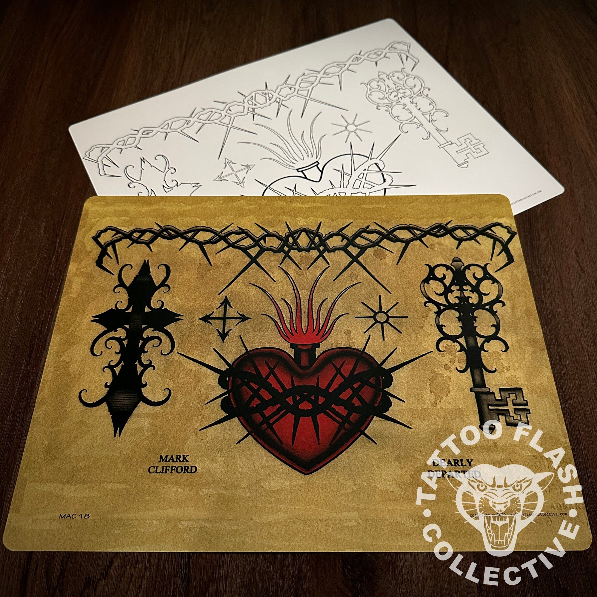 Mark Clifford Flash Mark Clifford Tattoo Flash #18