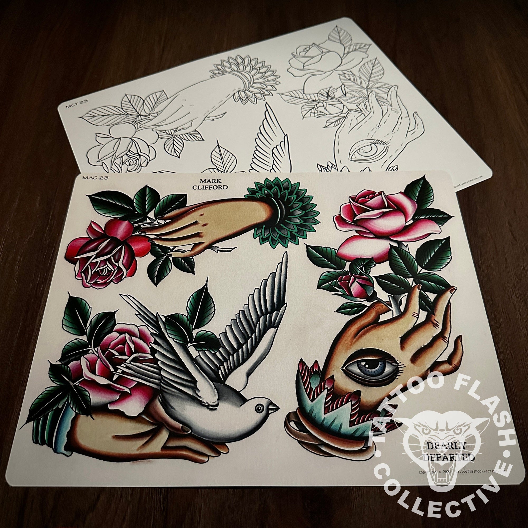 Mark Clifford Flash Mark Clifford Tattoo Flash #23