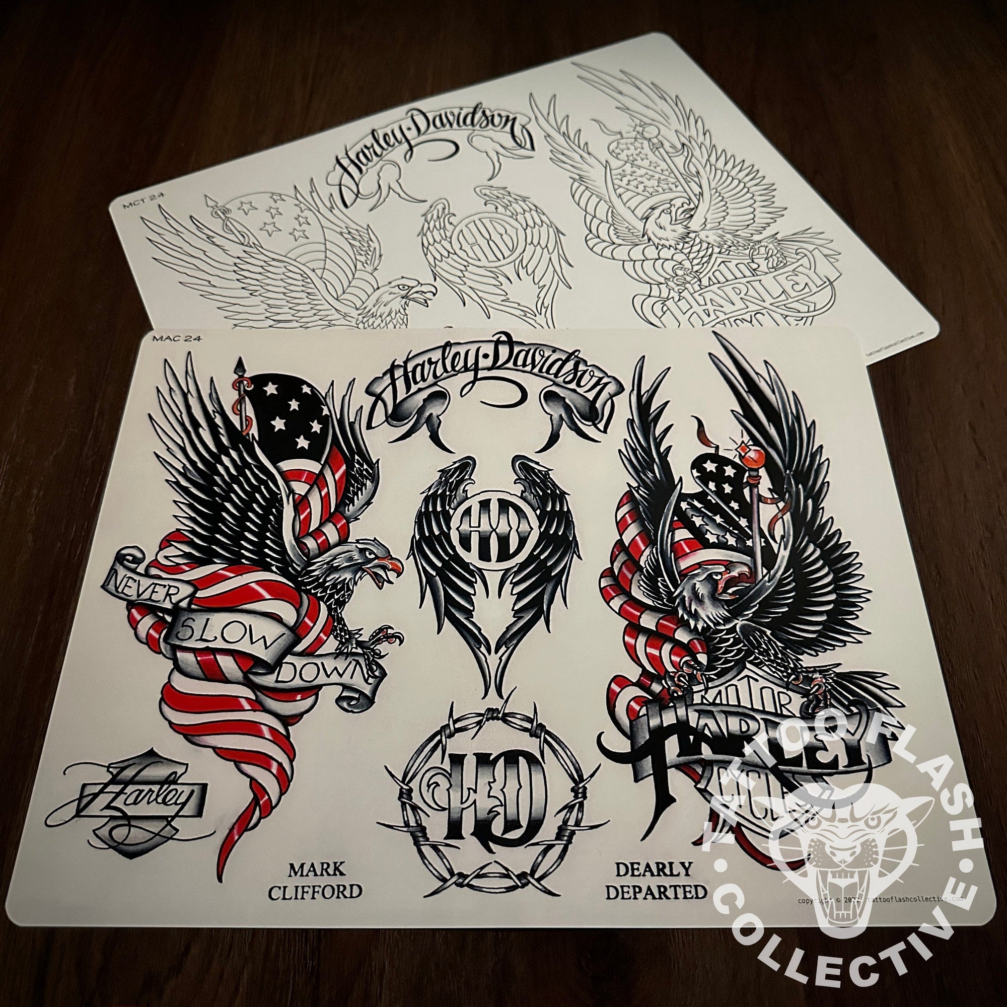 Mark Clifford Flash Mark Clifford Tattoo Flash #24