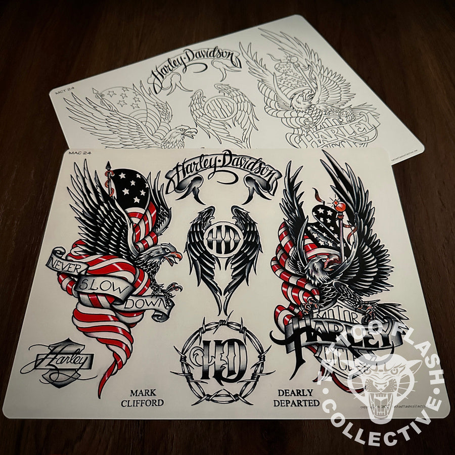 Mark Clifford Flash Mark Clifford Tattoo Flash #24