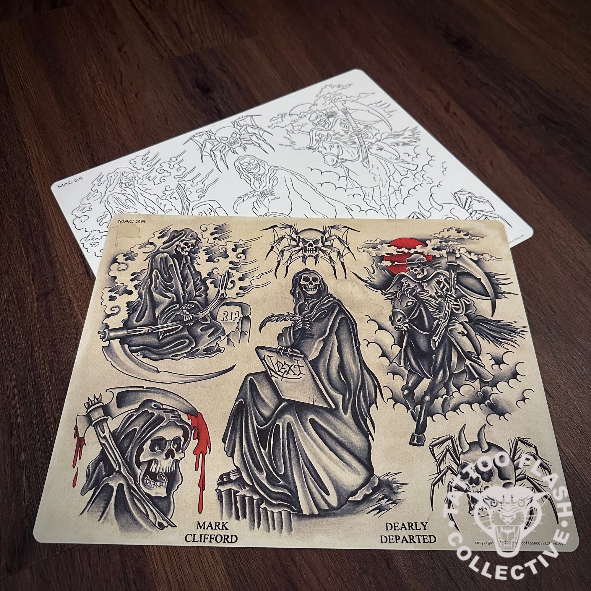 Mark Clifford Flash Mark Clifford Tattoo Flash #25