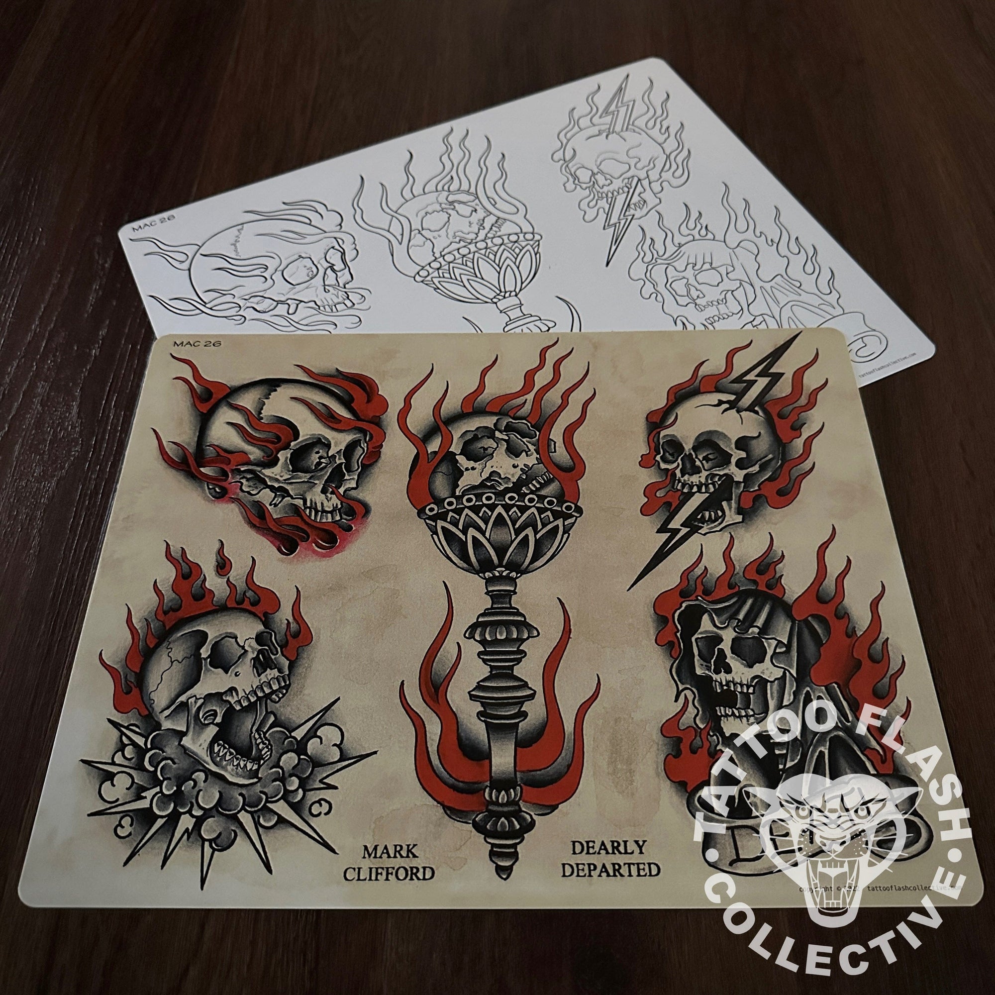 Mark Clifford Flash Mark Clifford Tattoo Flash #26