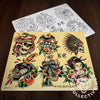 Matt Nelson Flash Matt Nelson Tattoo Flash #11