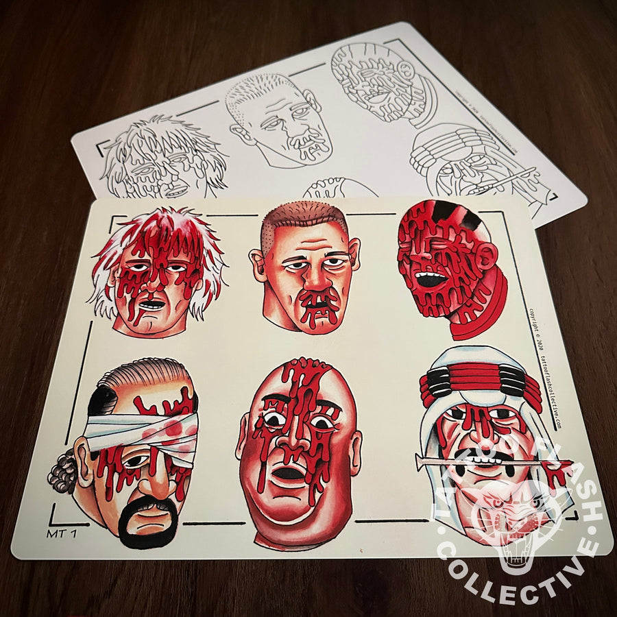 Matt Thornton Flash Matt Thornton Tattoo Flash #01